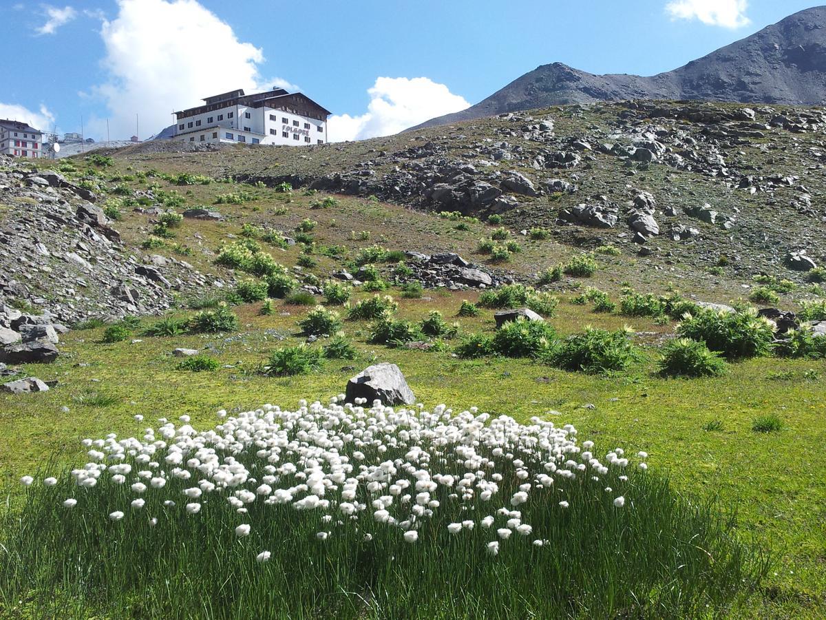 Hotel Folgore Passo Stelvio Exteriör bild
