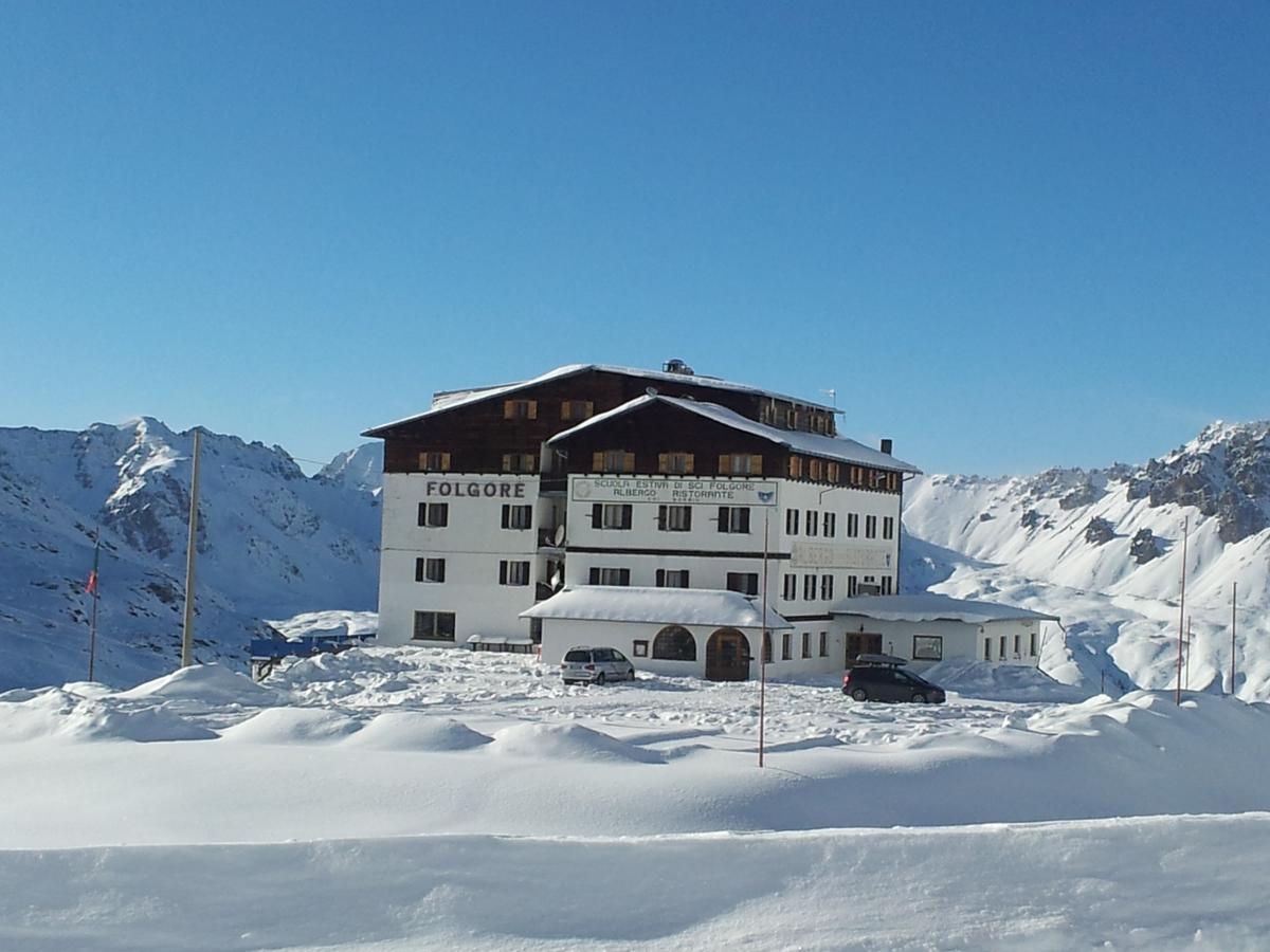 Hotel Folgore Passo Stelvio Exteriör bild